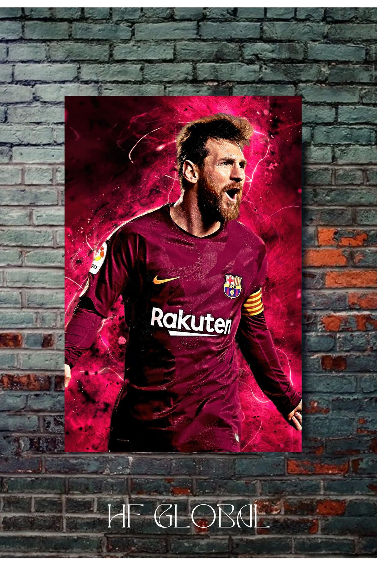 Sticksy Lionel Messi 33x48Poster Duvar Poster...