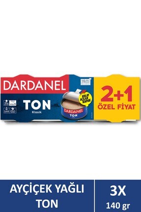 Ayçiçek Yağlı Ton Balığı 3x140 gr Image 0