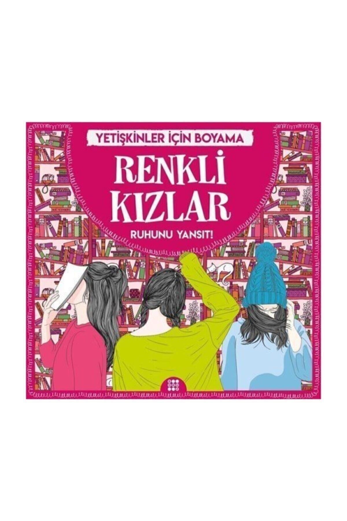 Renkli Kızlar Yetişkinler İçin Boyama