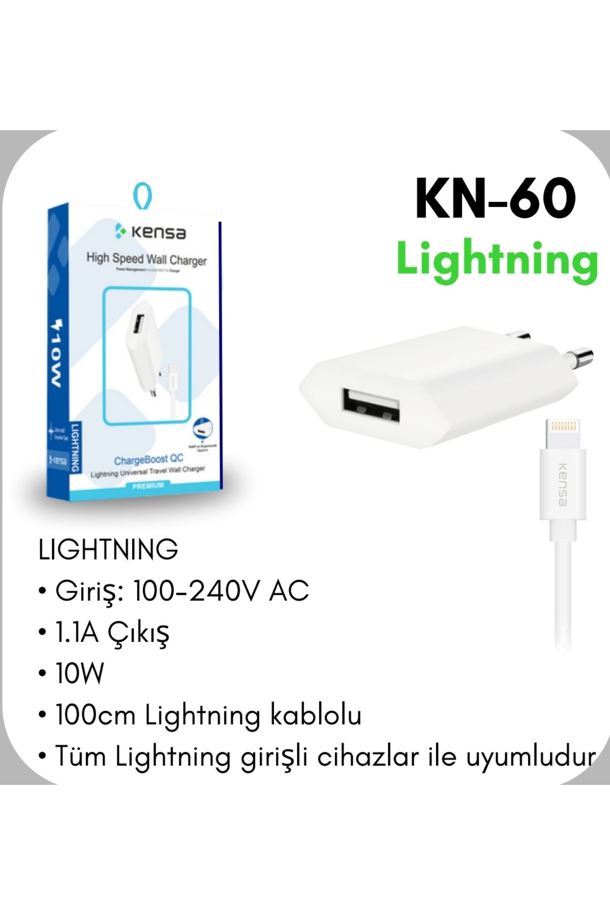 Teknolojimburada ÜstünKalitesiyle 10 Watt KN-...