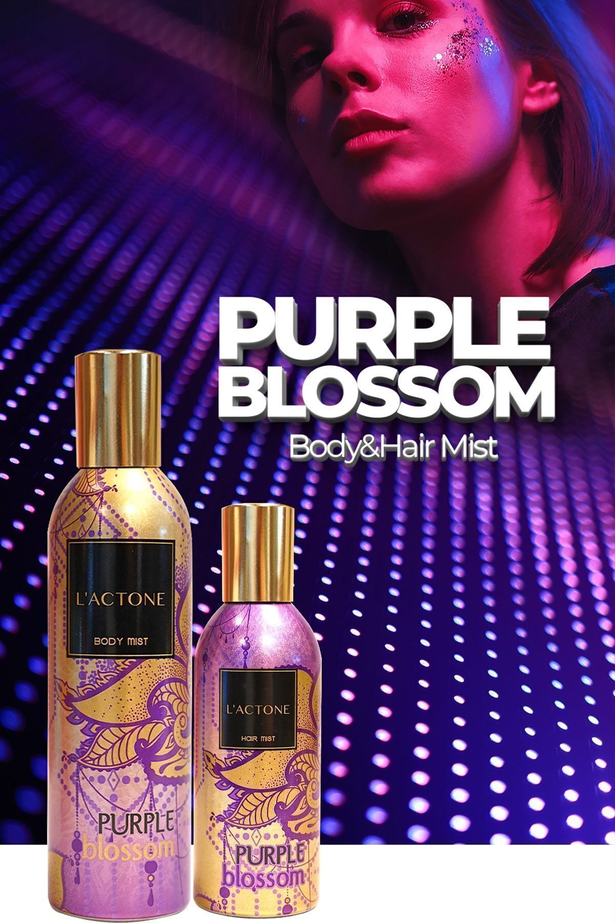 Purple Blossom Body & Hair Mist 2'li Set / Vücut & Saç Spreyi