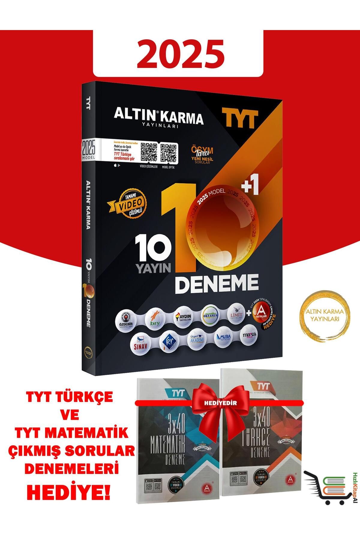 Altın Karma Yayınları2025TYT 10+1 Karma Denem...