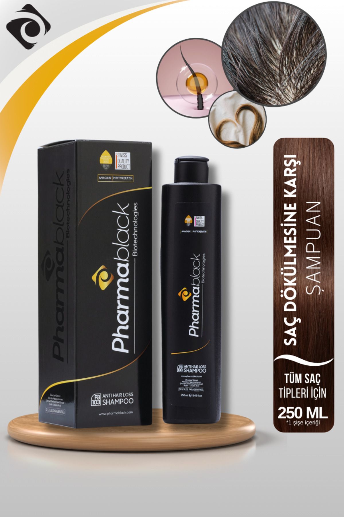 Pharmablack AnagainPhytokeratin Biotin Saç Dö...