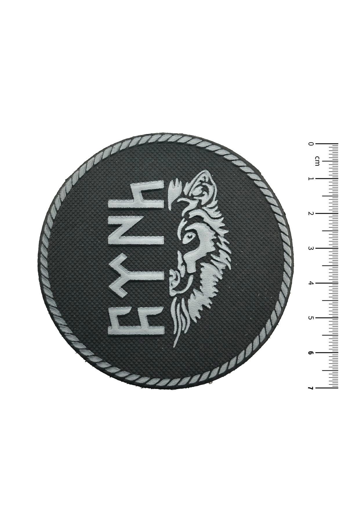 Göktürkçe Türk Yazılı Kurt Tactical Peç Patch Arma