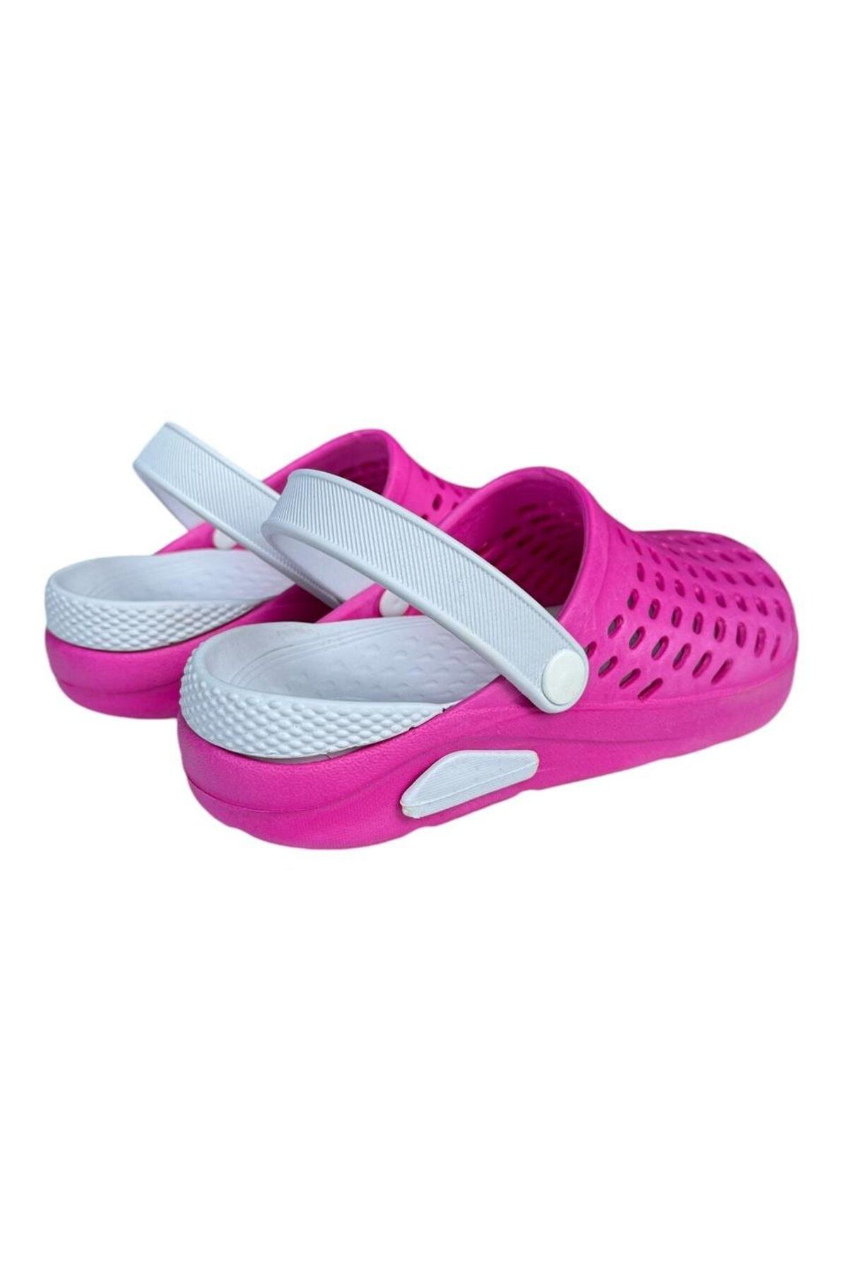 Unisex Comfort Eva Taban Terlik PEMBE - BEYAZ