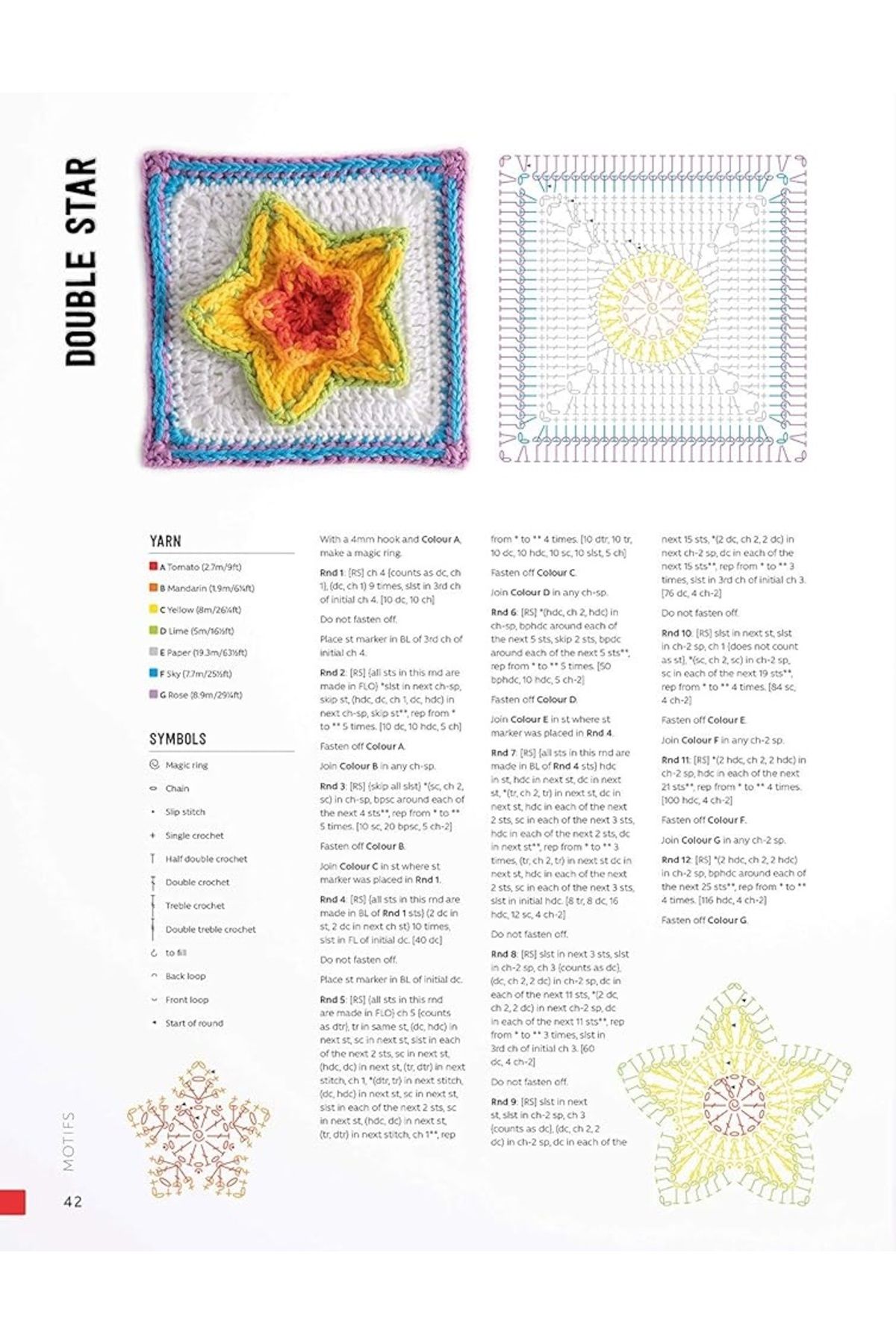 3D Granny Squares: 100 crochet patterns for pop-up granny squares (Illustrated)