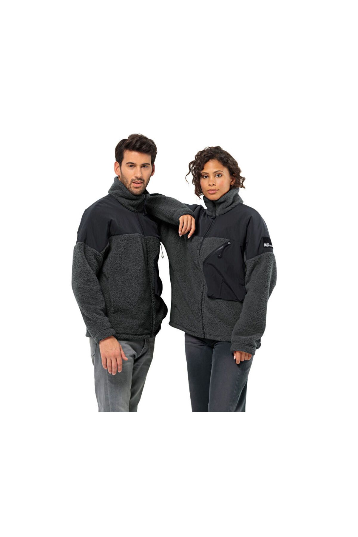 Maarweg Jkt Unisex Outdoor Peluş Ceket 1711241-6502 Siyah