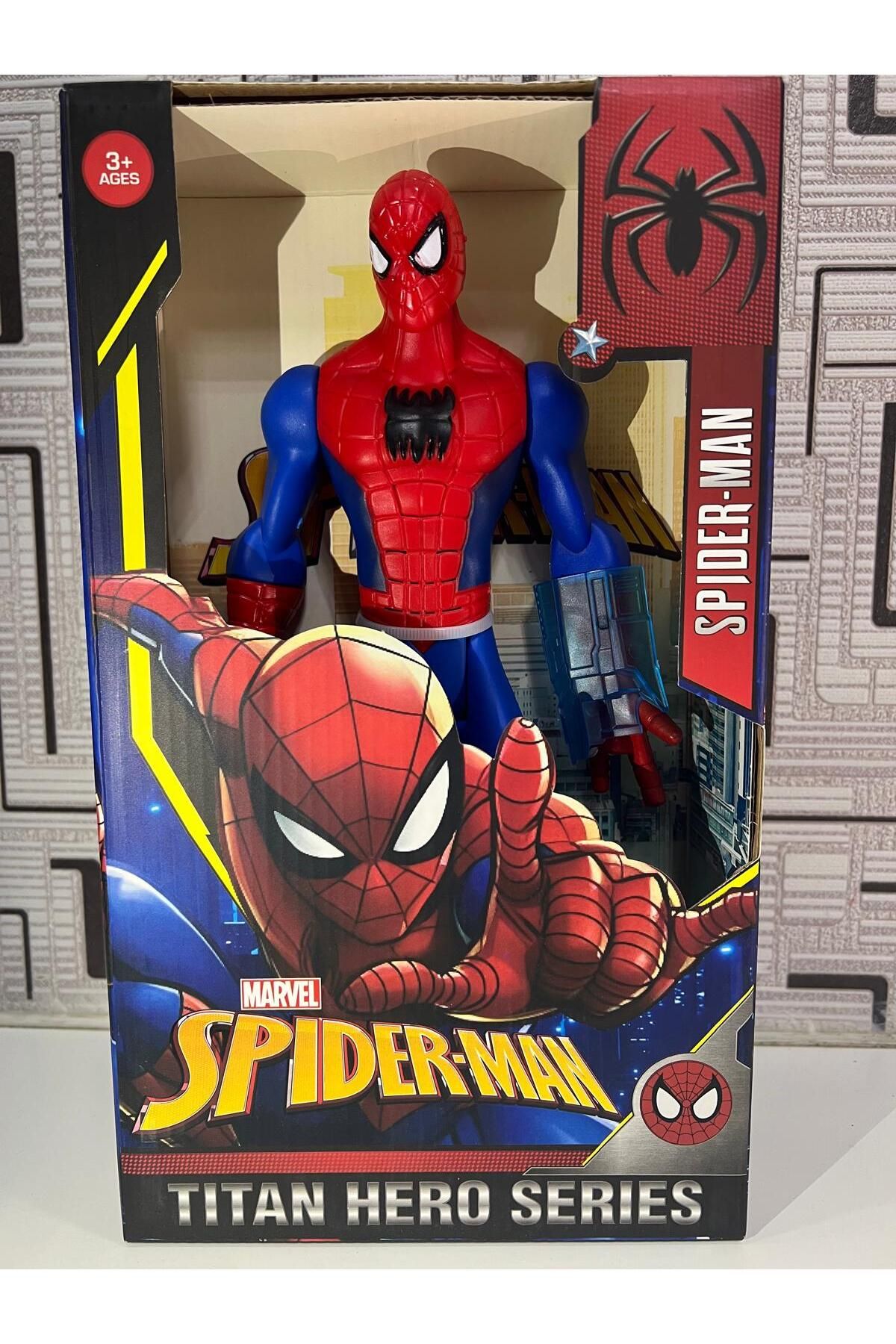 KİNKU Spider Man Figür 30 CmÖrümcek Adam Işık...