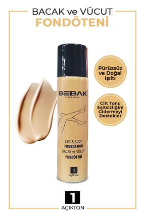 BACAK FONDÖTENİ NO:1 LİGHT AÇIK TON 75 ML- Image 0