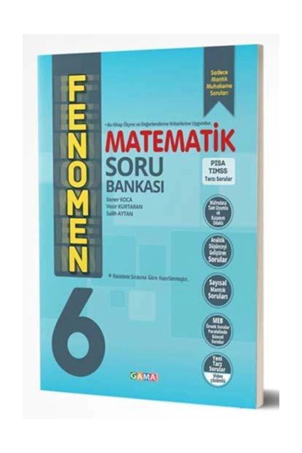 Gama Yayınları 6 SınıfFenomen Matematik Soru...