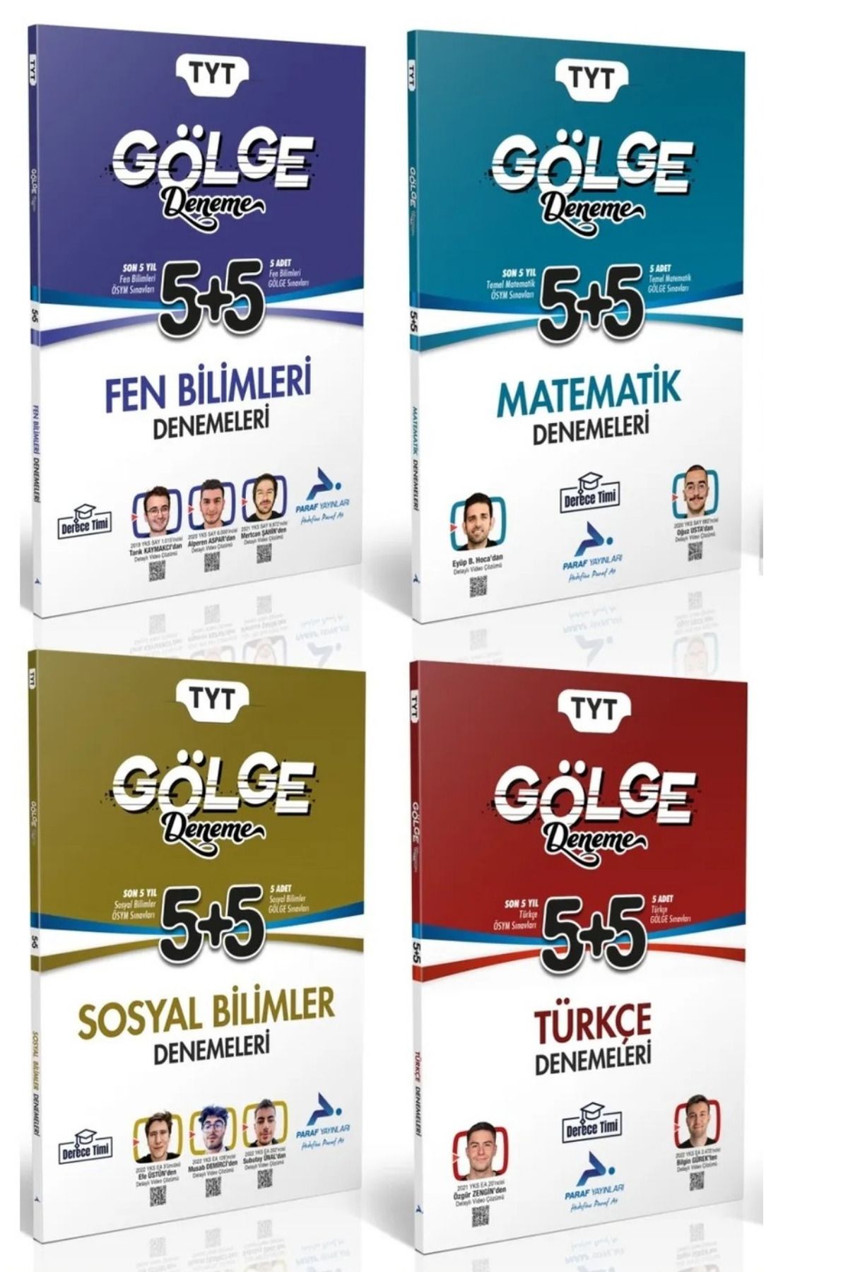 Paraf YayınlarıTyt Türkçe,Matematik, Fen, Sos...