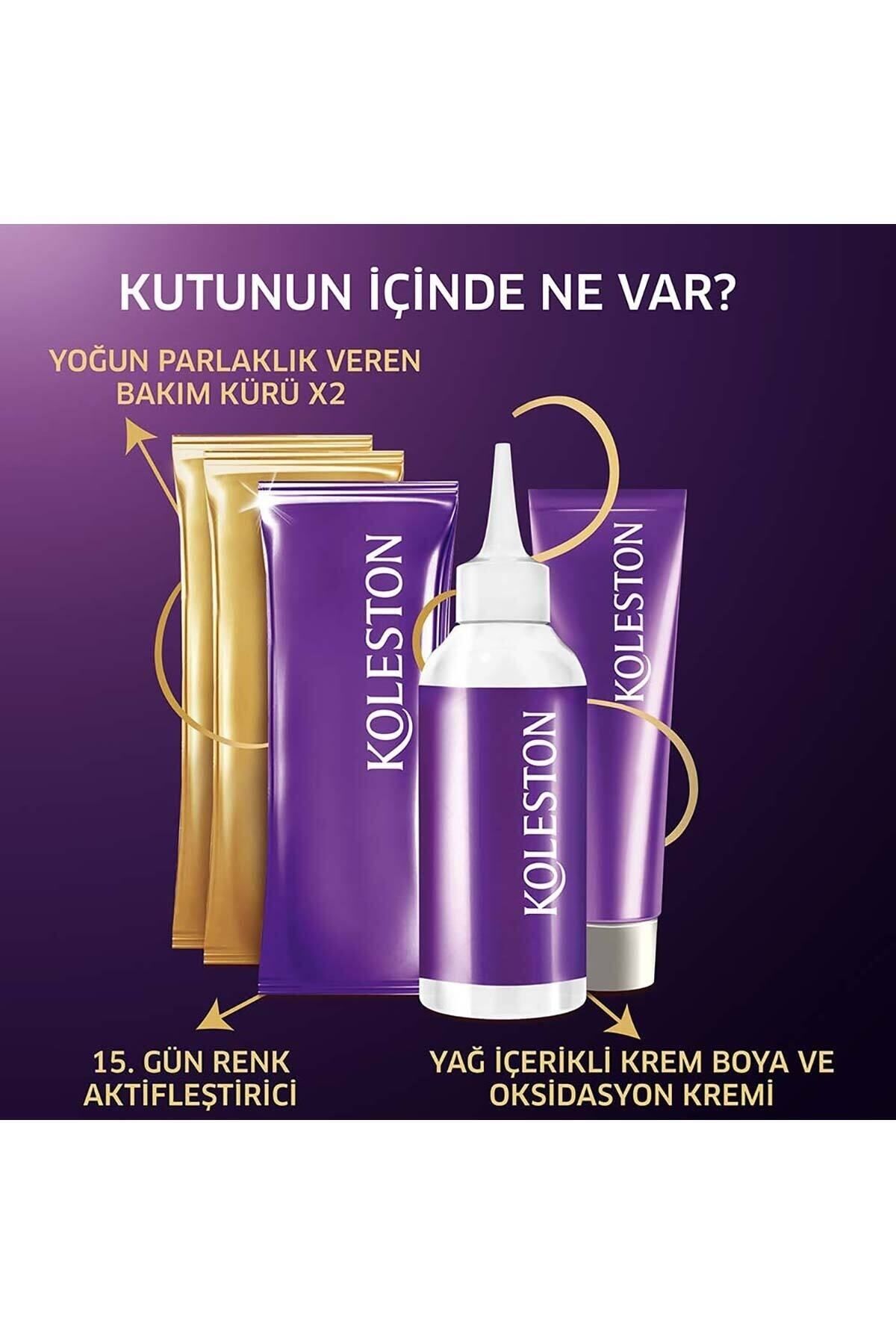 Koleston Kit Saç Boyası 8/1 Açık Küllü Kumral