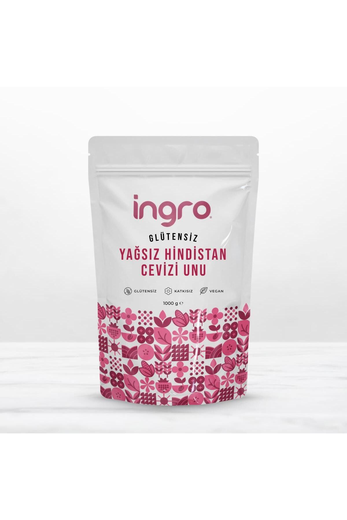 Ingro Glutensiz Yağsız Hindistan Cevizi Unu 1000 G