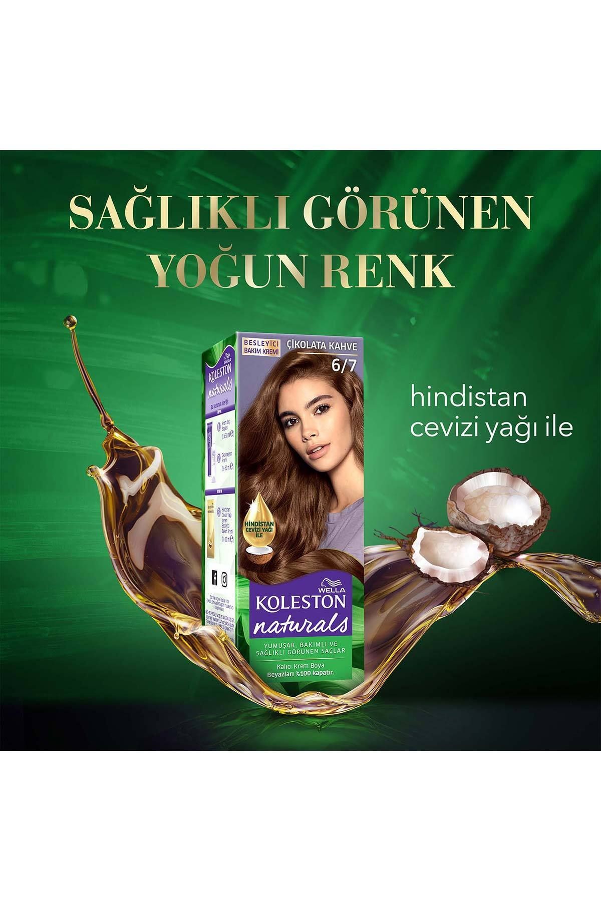 Koleston Saç Boyası Naturals 6/7 Çikolata Kahve