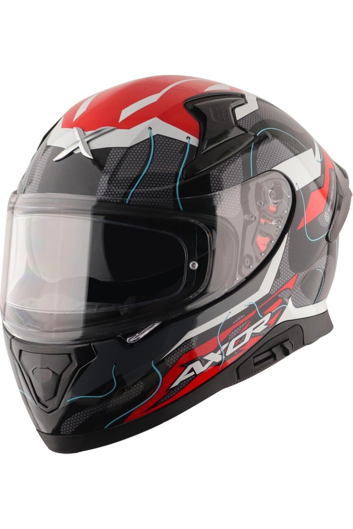 Apex Turbıne-2 Grey Red Gloss