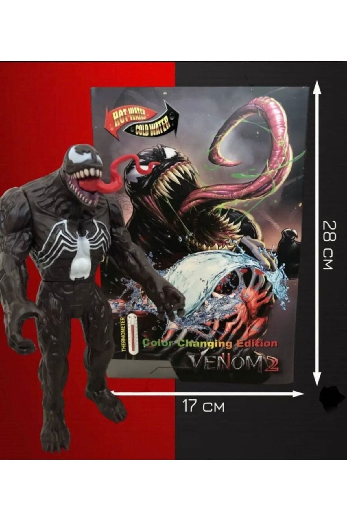 Renk Değişen Action Figür Oyuncak Venom Figür 25 Cm Oyuncak