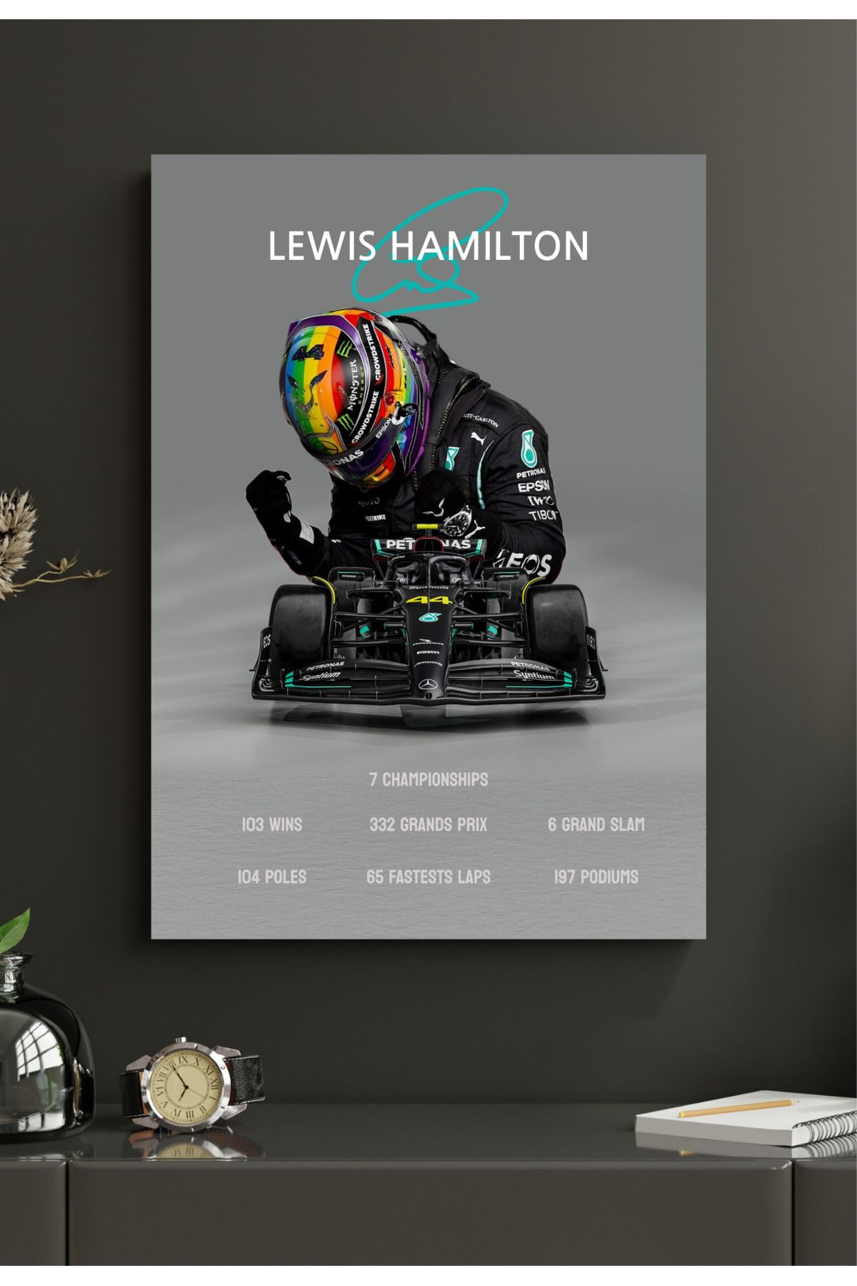 Sticksy Lewis Formula F133x48 Poster Duvar Po...