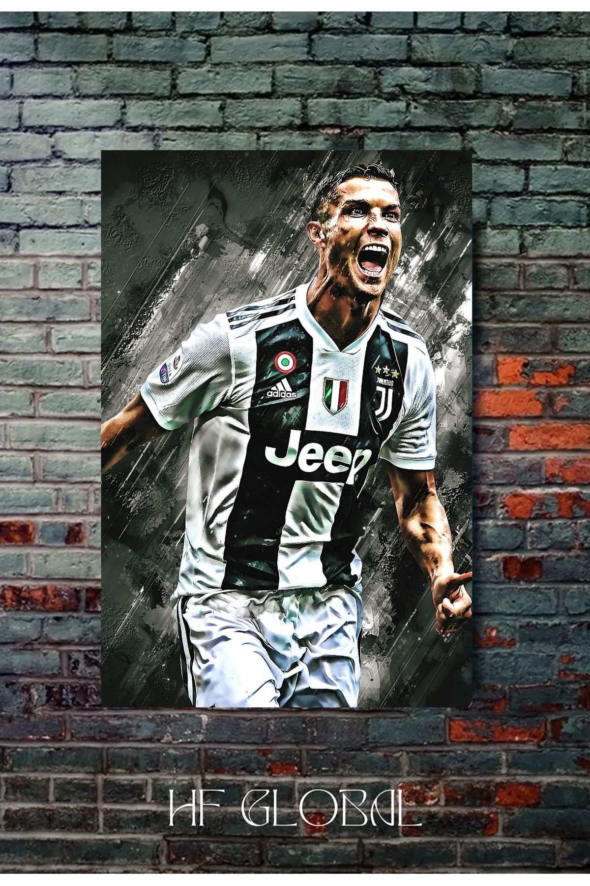 Sticksy Cristiano Ronaldo33x48 Poster Duvar P...