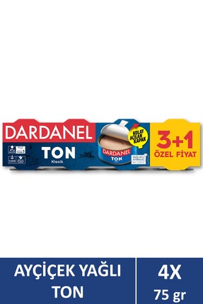 Ayçiçek Yağlı Ton Balığı 4x75 gr Image 0