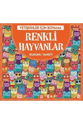 Renkli Hayvanlar Mandala Yetişkinler Için Boyama Image 0