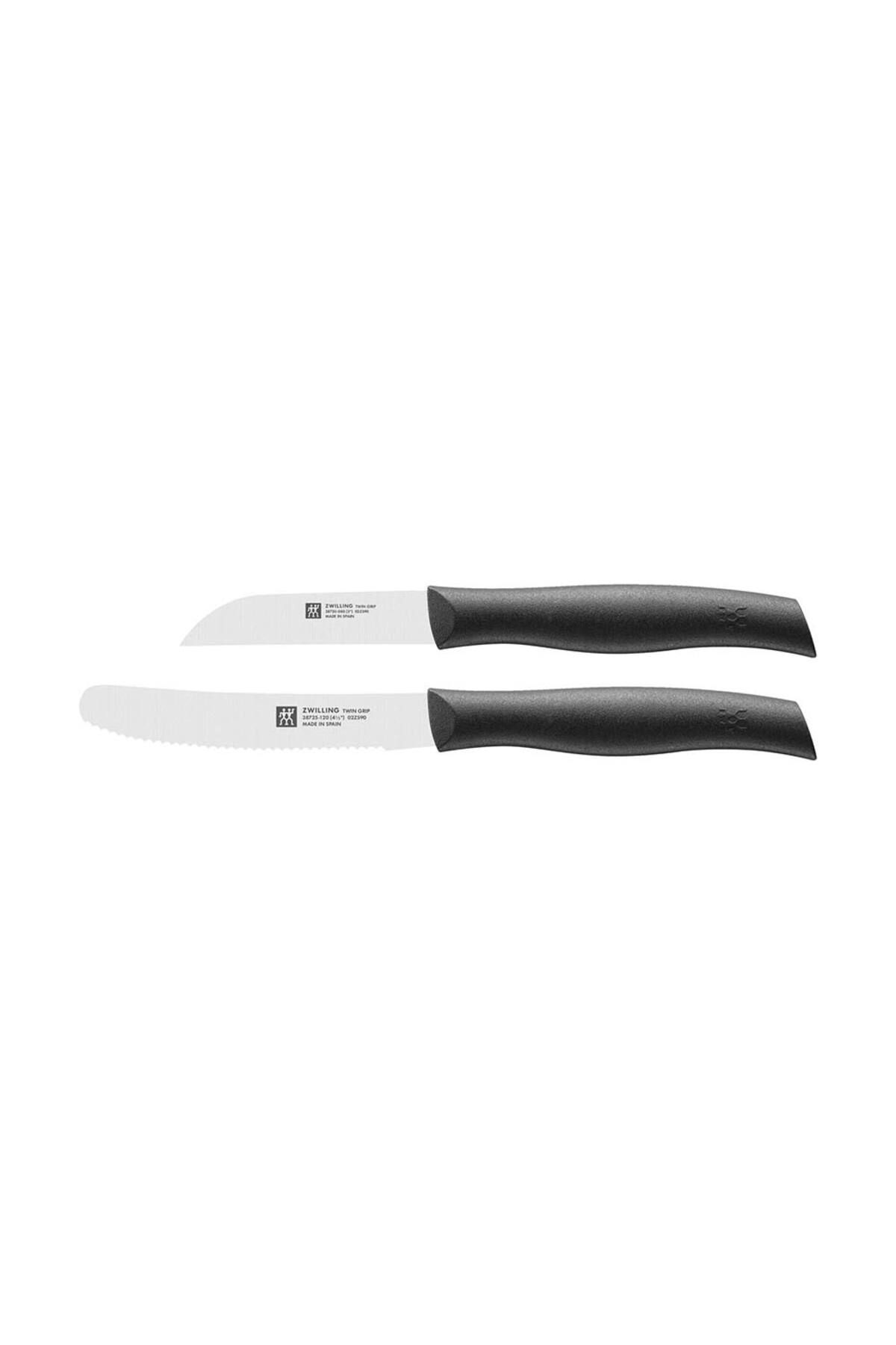 Zwilling Twin Grip Bıçak Seti2 Parça Siyah