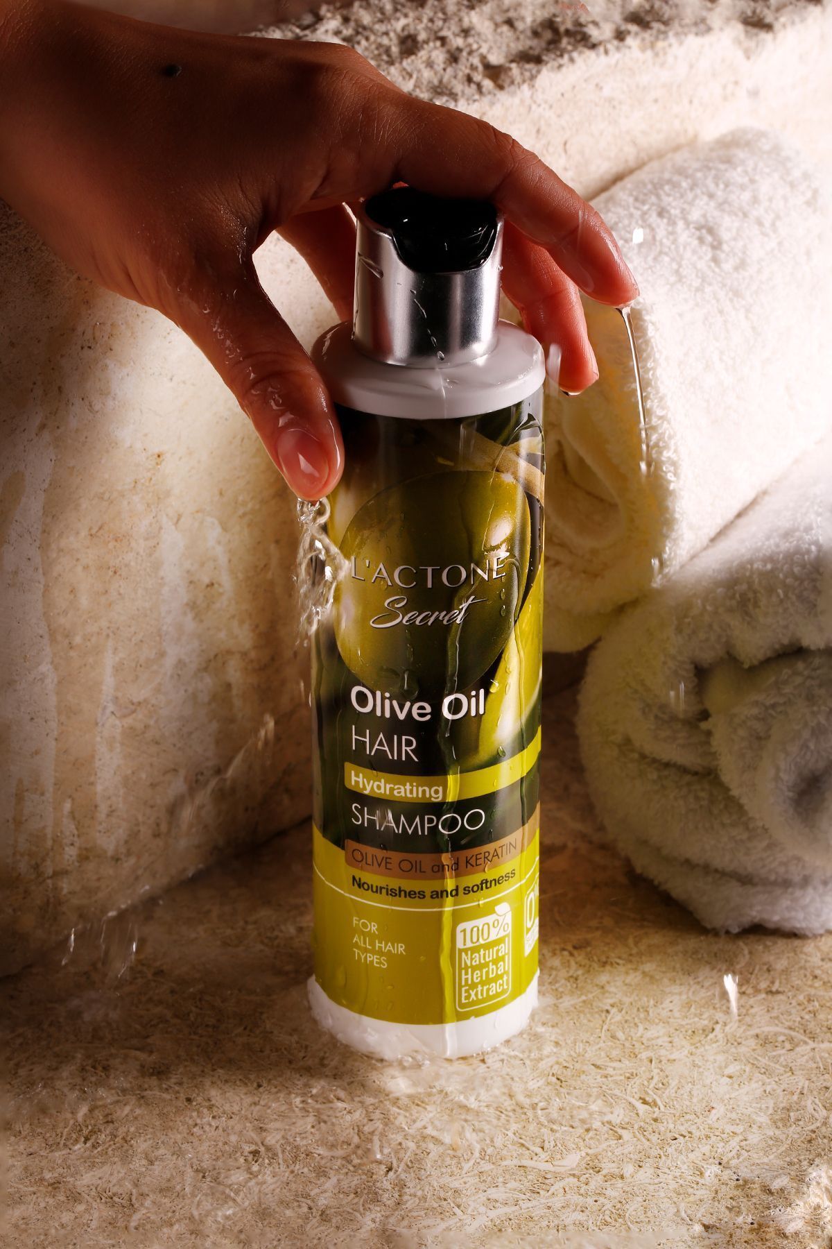 Secret Olive Oil Hair Hydrating Shampoo 300 ml / Zeytinyağlı Nemlendirici Şampuan