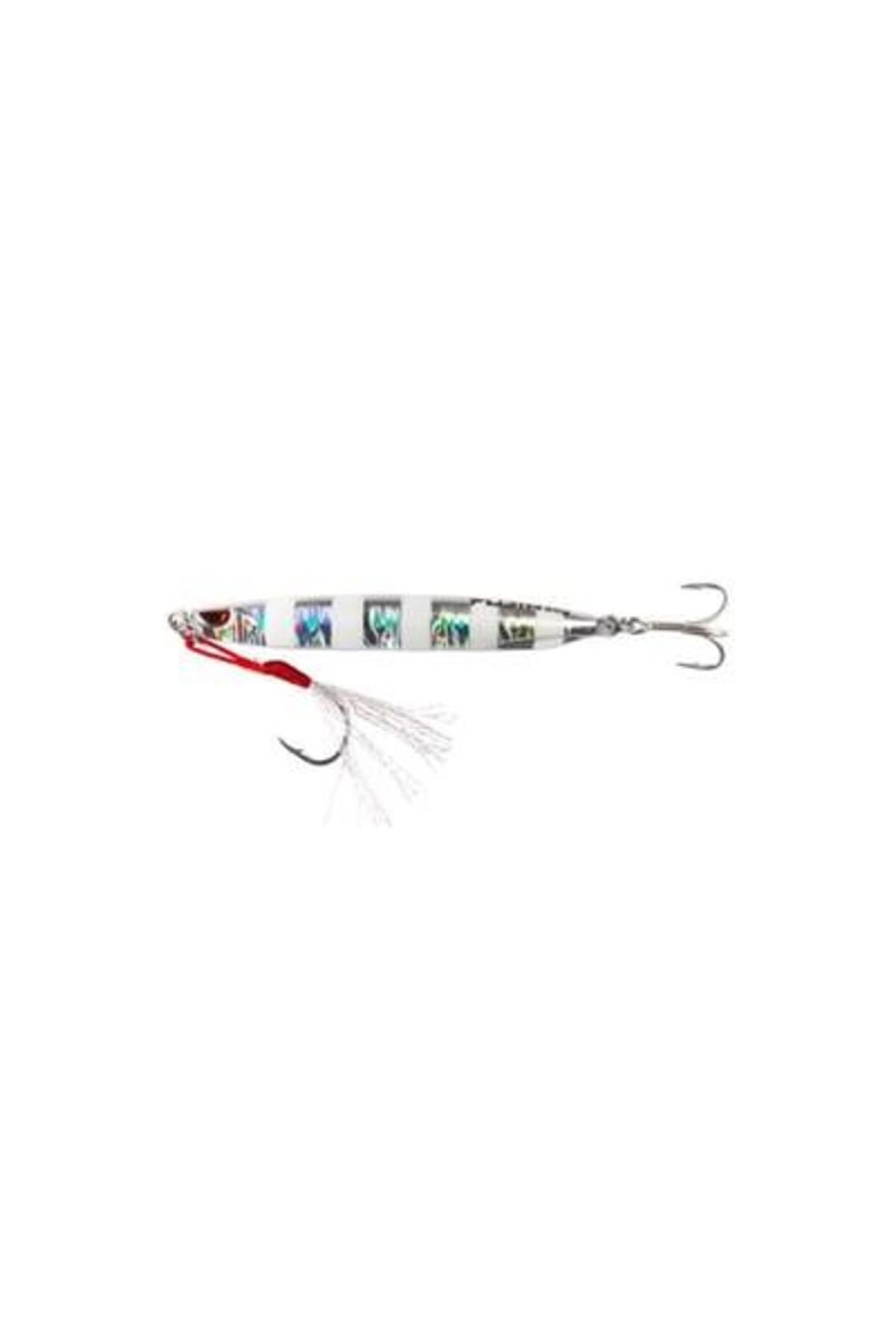 Metal Cast Jig Metal Yem Blue Pink Zebra Glow-20 gr