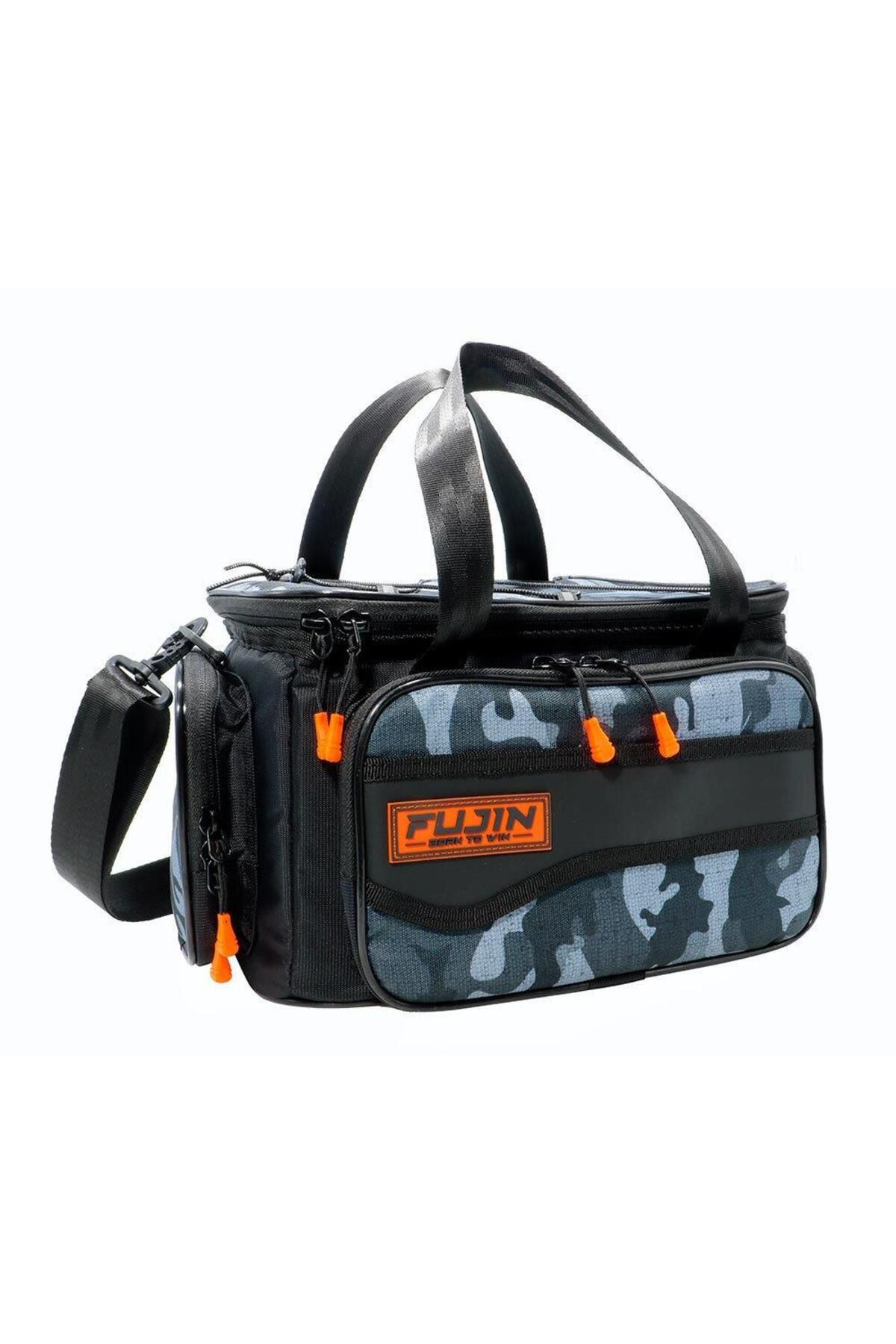 Fujin Black Camo Helper Bag -Balıkçı Çantası