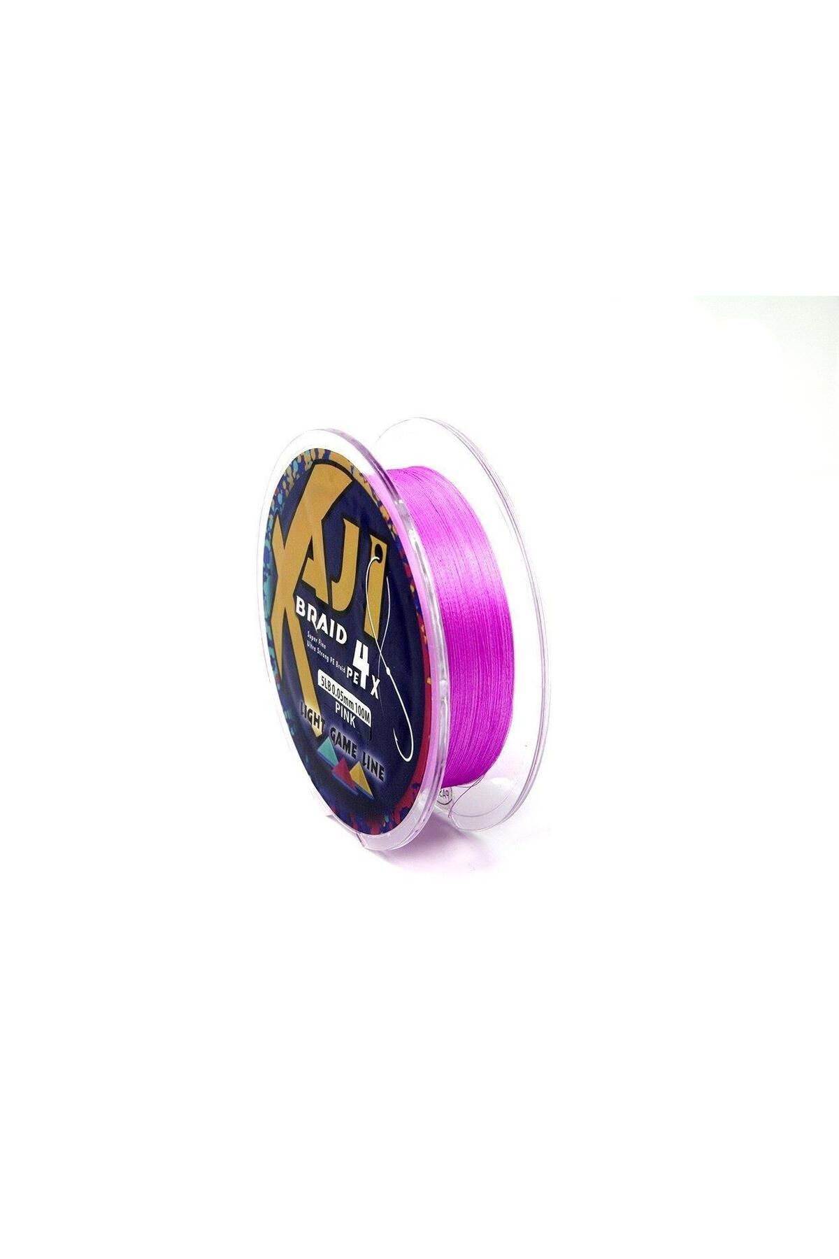 Aji Light Game Braid 4x 100mt Pink Ip Misina