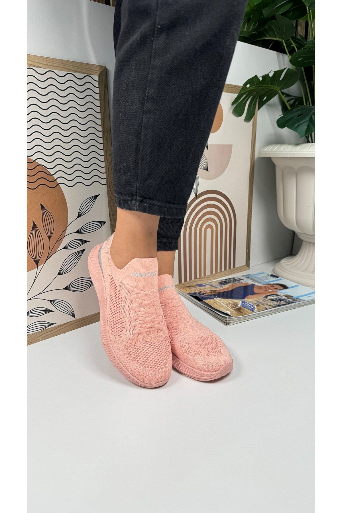 İmerShoesAllyup GünlükUnisex Sneaker Slip On...