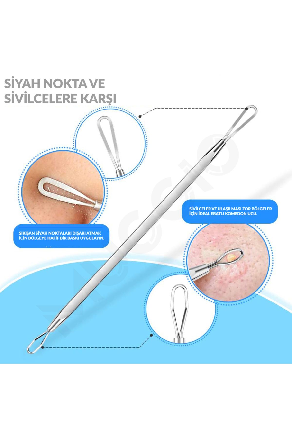 Akne - Siyah Nokta Ve Sivilce Temizleyici Komedon 2'li