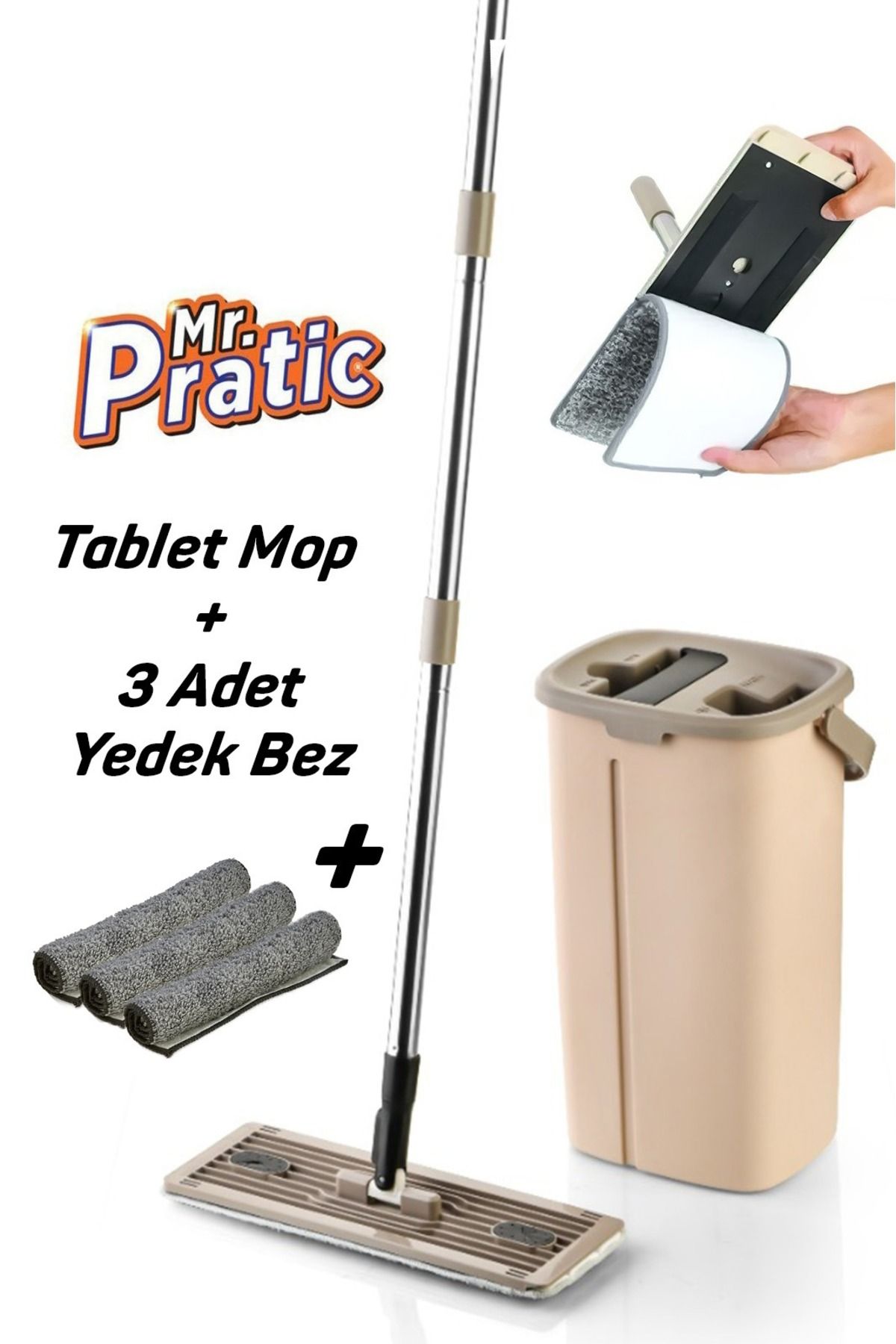 MR.PRATİCMr Pratic SmartFlat  Tablet Mop Pasp...