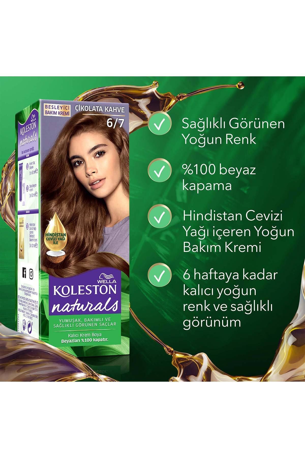 Koleston Saç Boyası Naturals 6/7 Çikolata Kahve