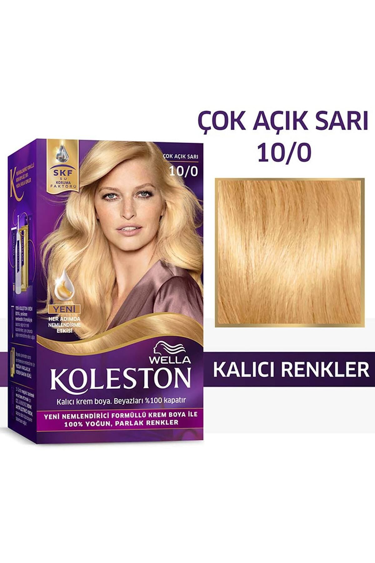 Koleston Kit Saç Boyası 10/0 Çok Açık Sarı