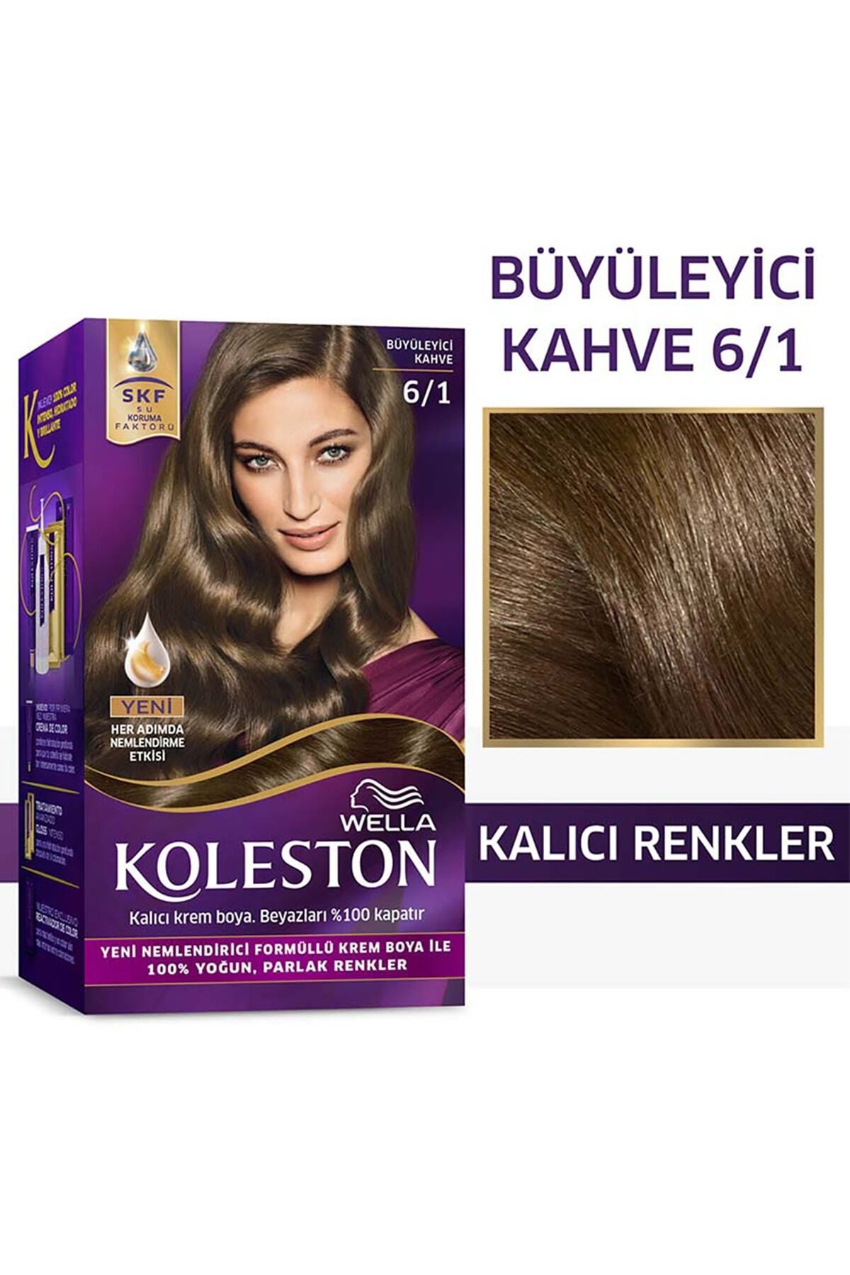 Koleston Kit Saç Boyası 6/1 Büyüleyici Kahve