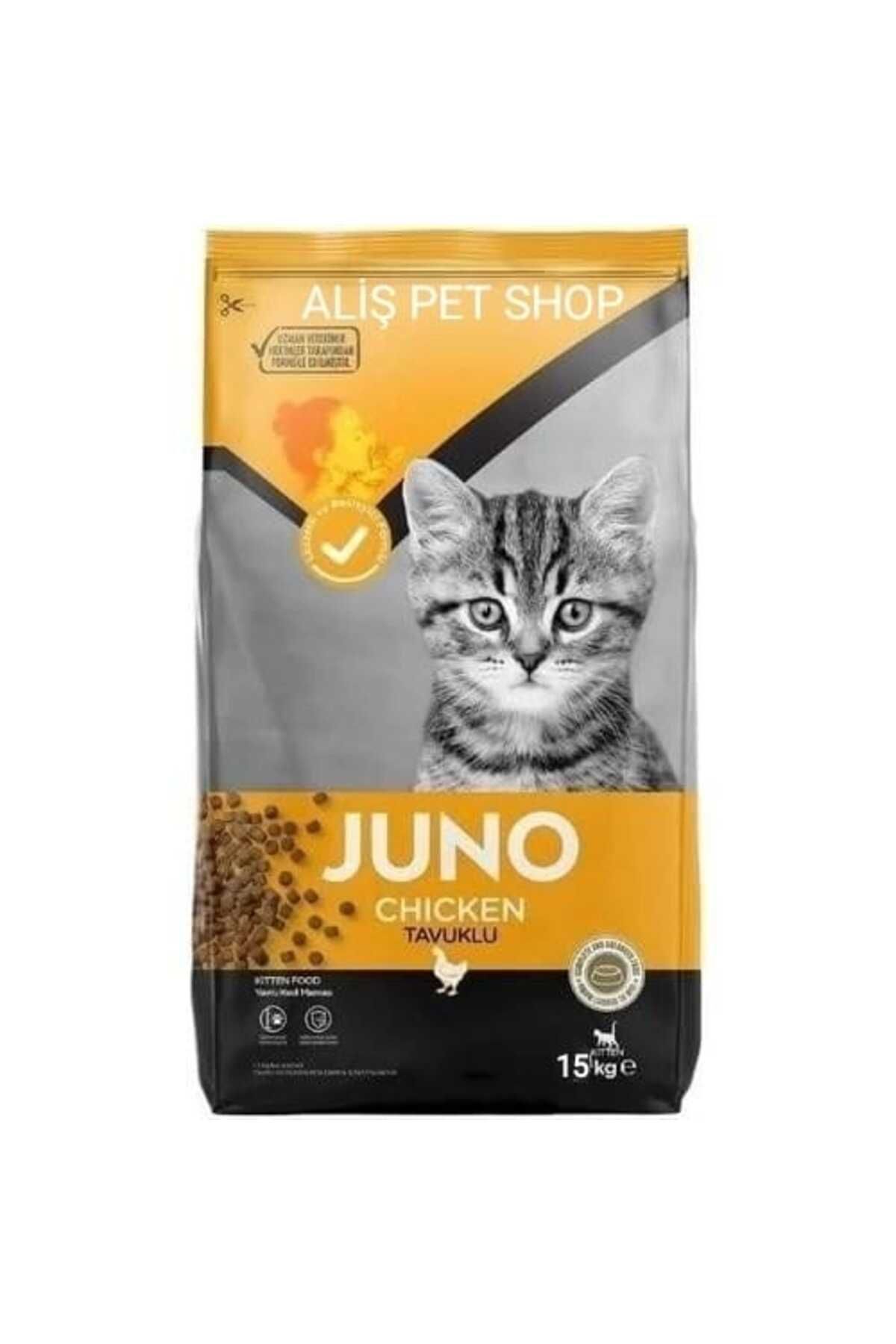 JUNO YAVRU KEDİ TAVUKLU 15 KG