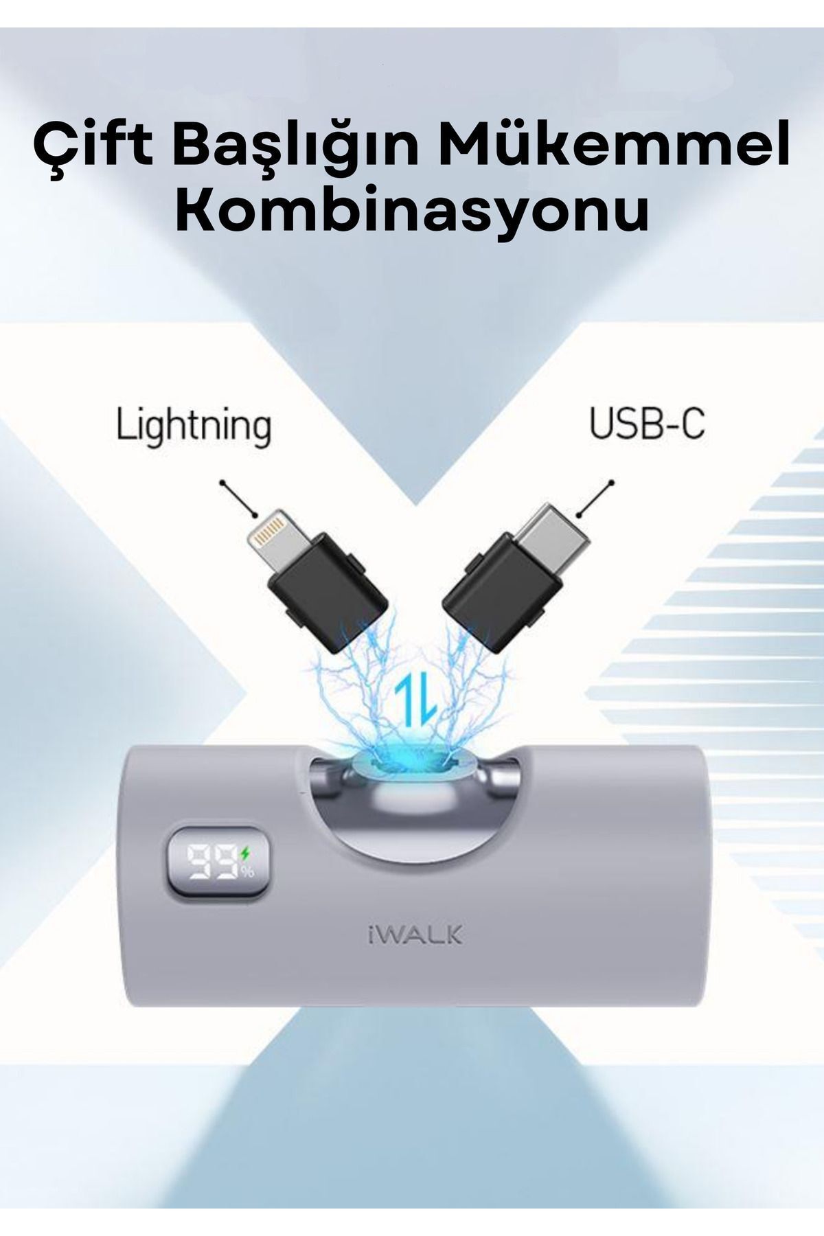 avnr Başlıklı ( Andorid & Ios) Mini Powerbank 5000mah Lpx001 rnva 1034239