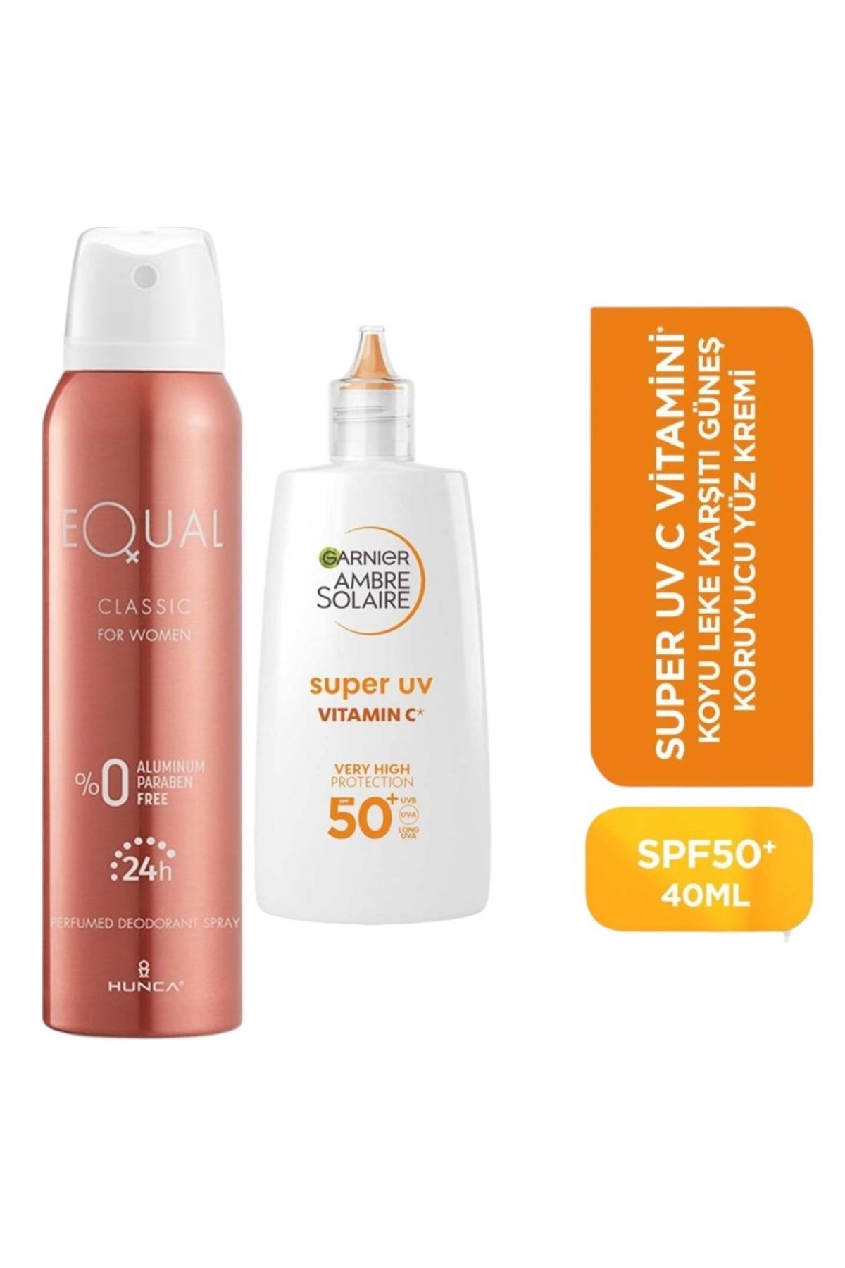 EqualKadın Deodorant 150 ML+ Ambre Solaire Su...