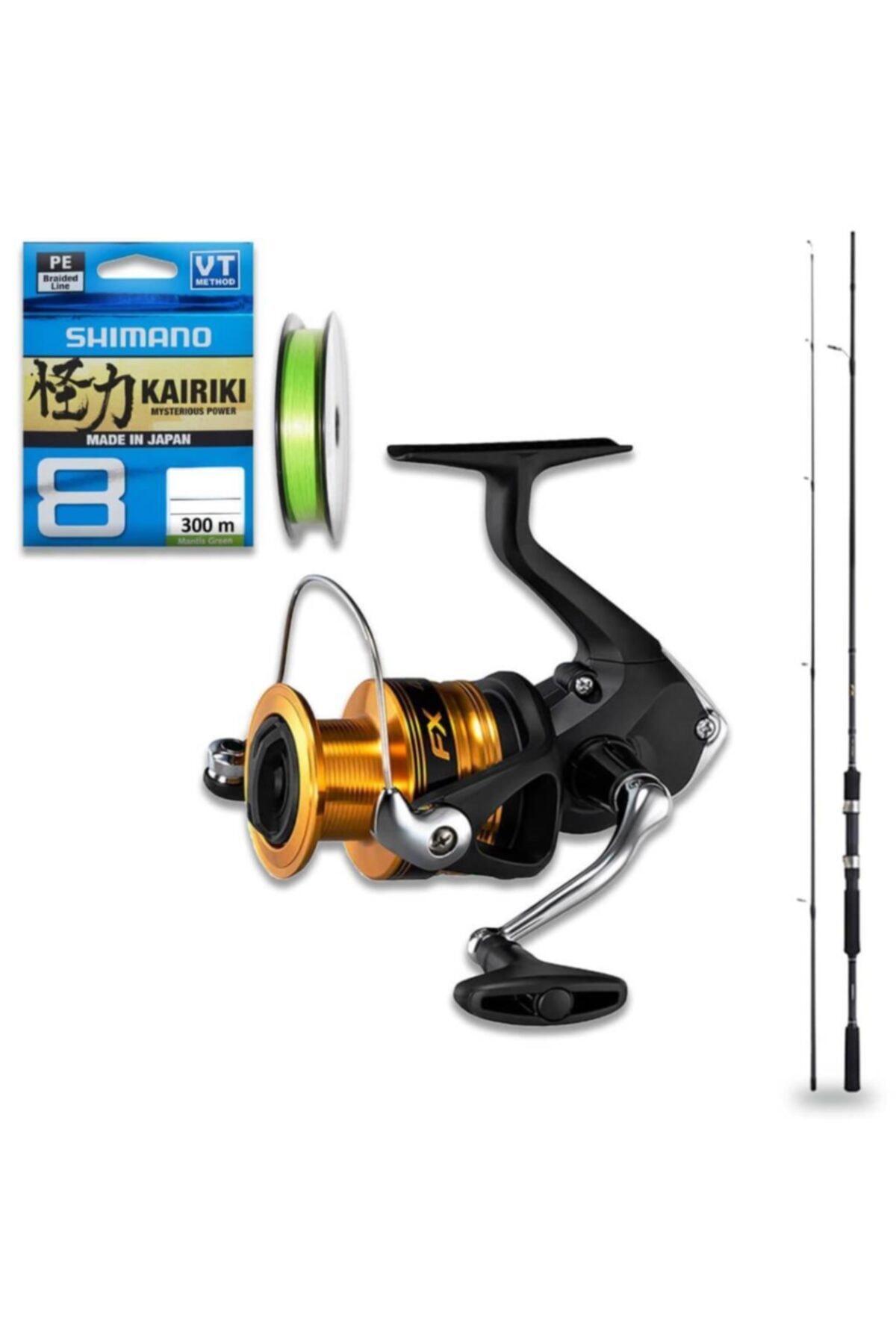Shimano Fx 4000fc + Fx Xt 270cm 10-30g Spin Olta Seti