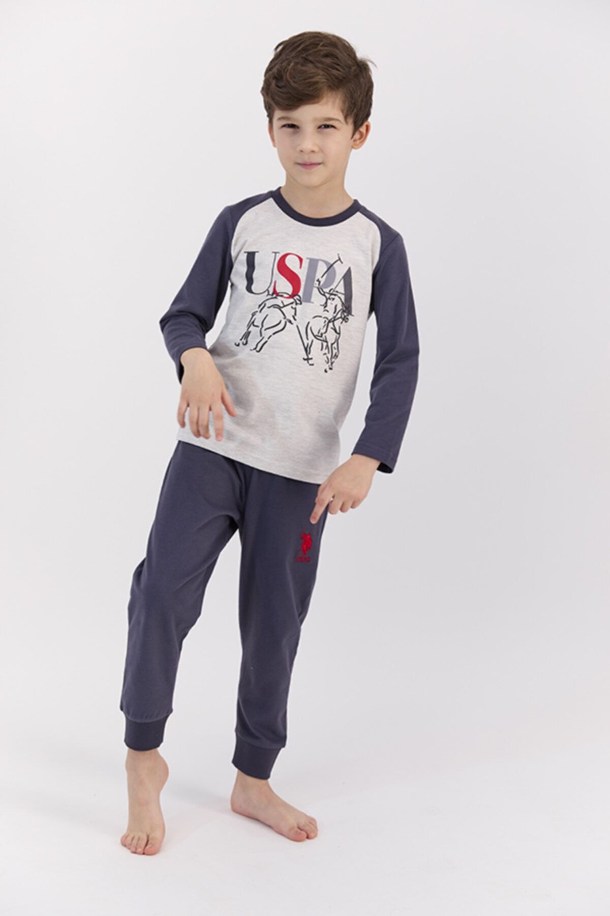 Boys on sale polo pajamas