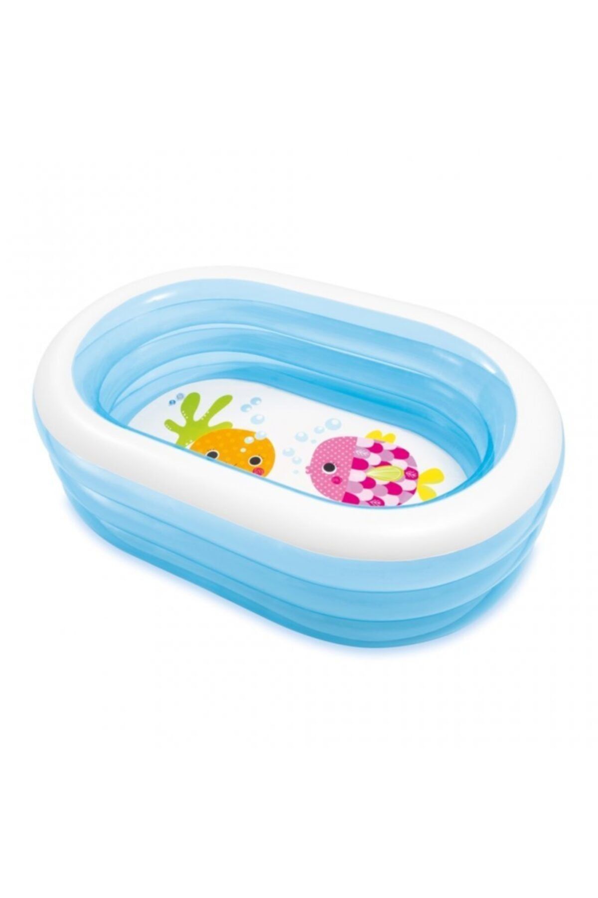 Intex Şeffaf Oval Havuz 163x107x46 Cm