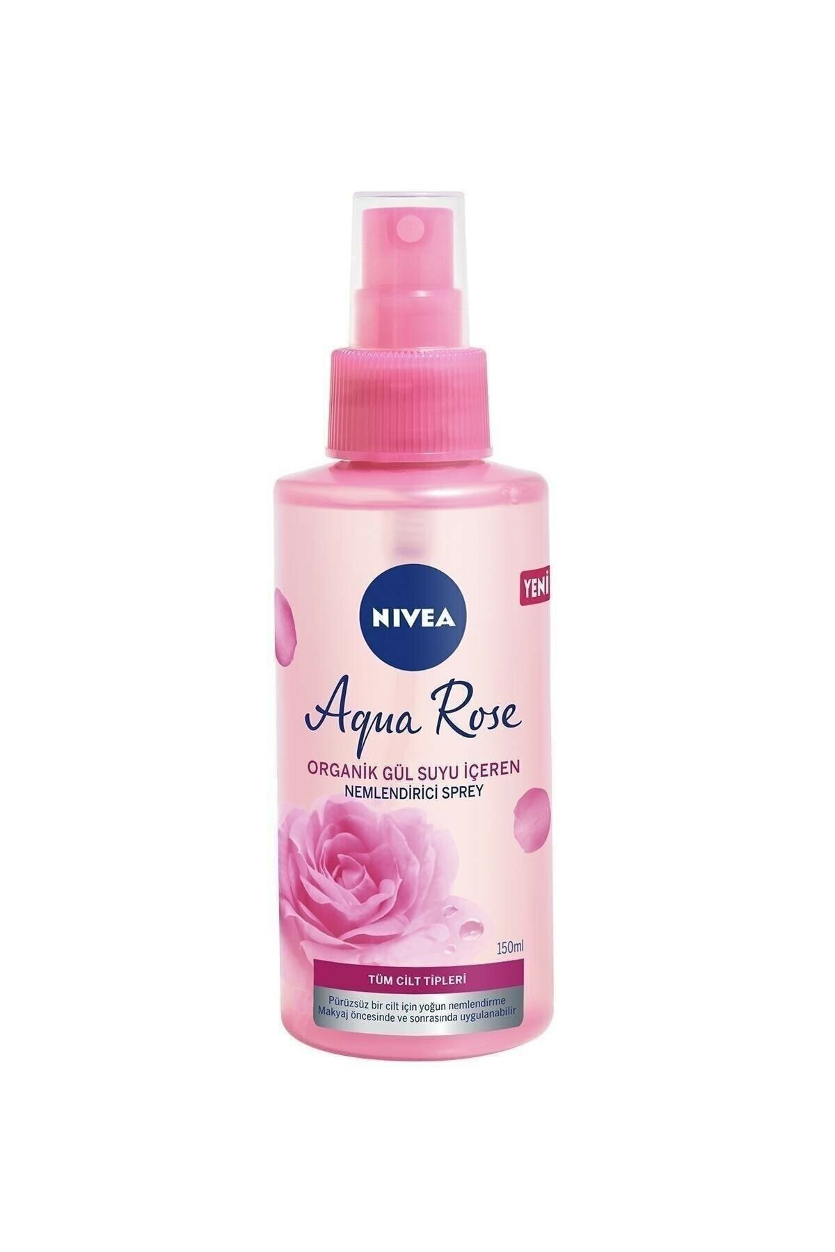 Nivea Aqua Rose Gül Suyu Içeren Nemlendirici Sprey 150
