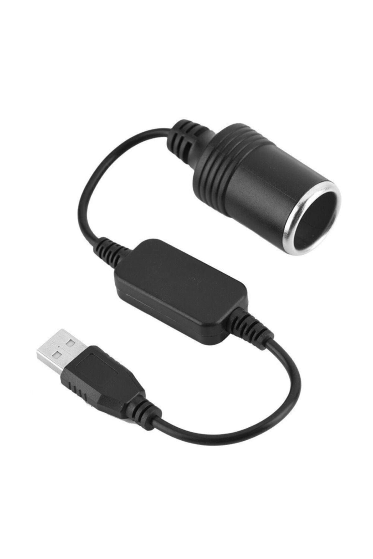 BRC06 Usb 5 V Için 12 V Araba Çakmak Dişi Soket Güç Kablosu Usb Çakmak