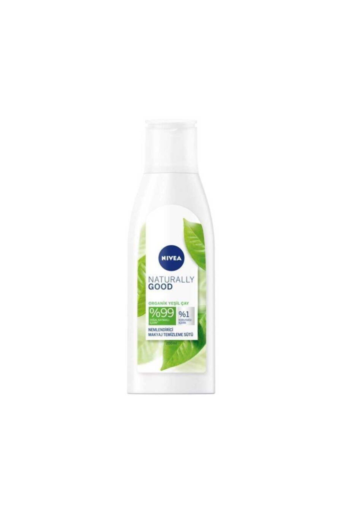 Nivea Naturally Good Organik Yeşil Çay Özlü Makyaj Temizleme Sütü 200 ml