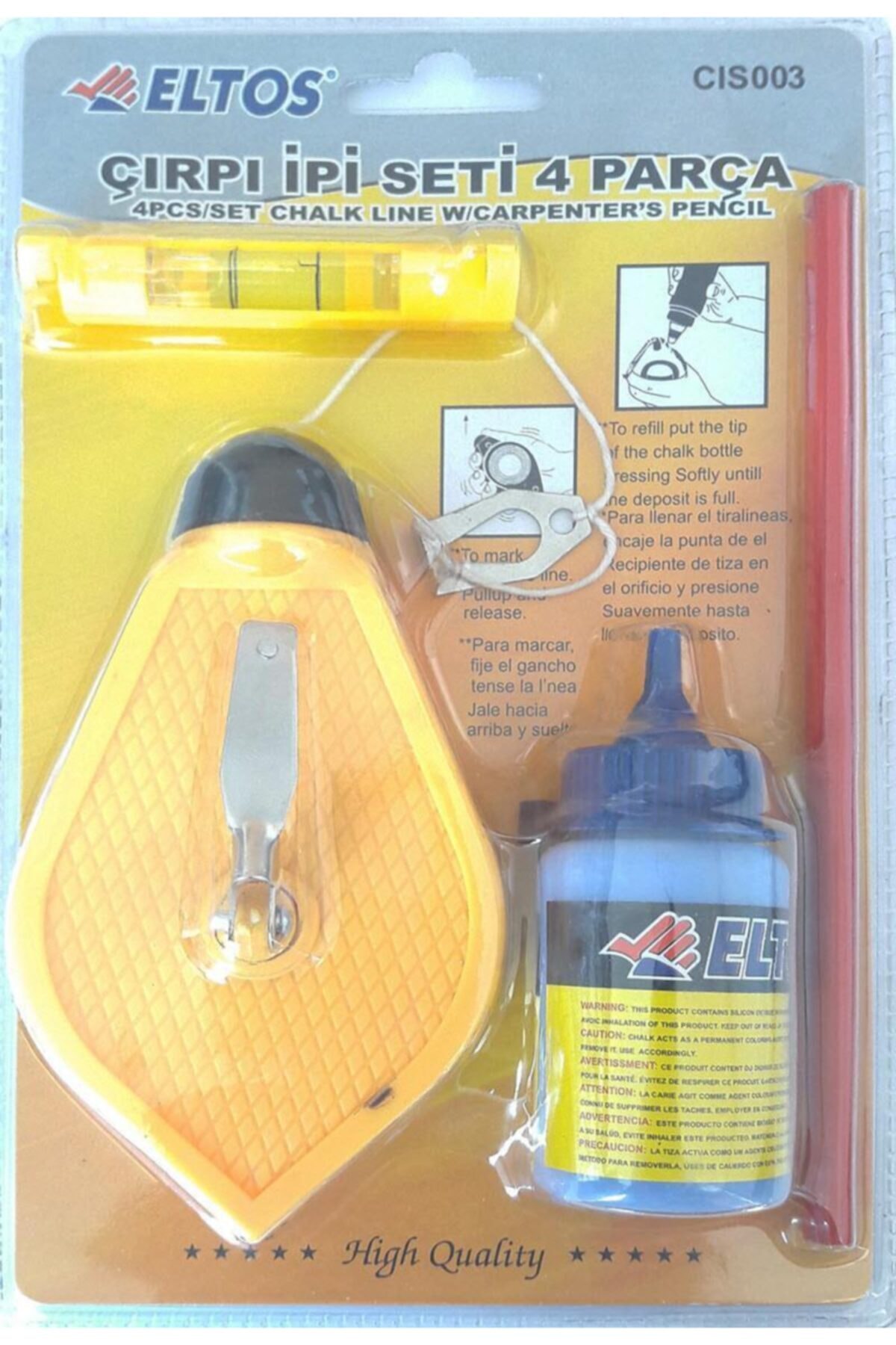 alfapazar Eltos Cıs003 Boyalı Çırpı Ipi Takım