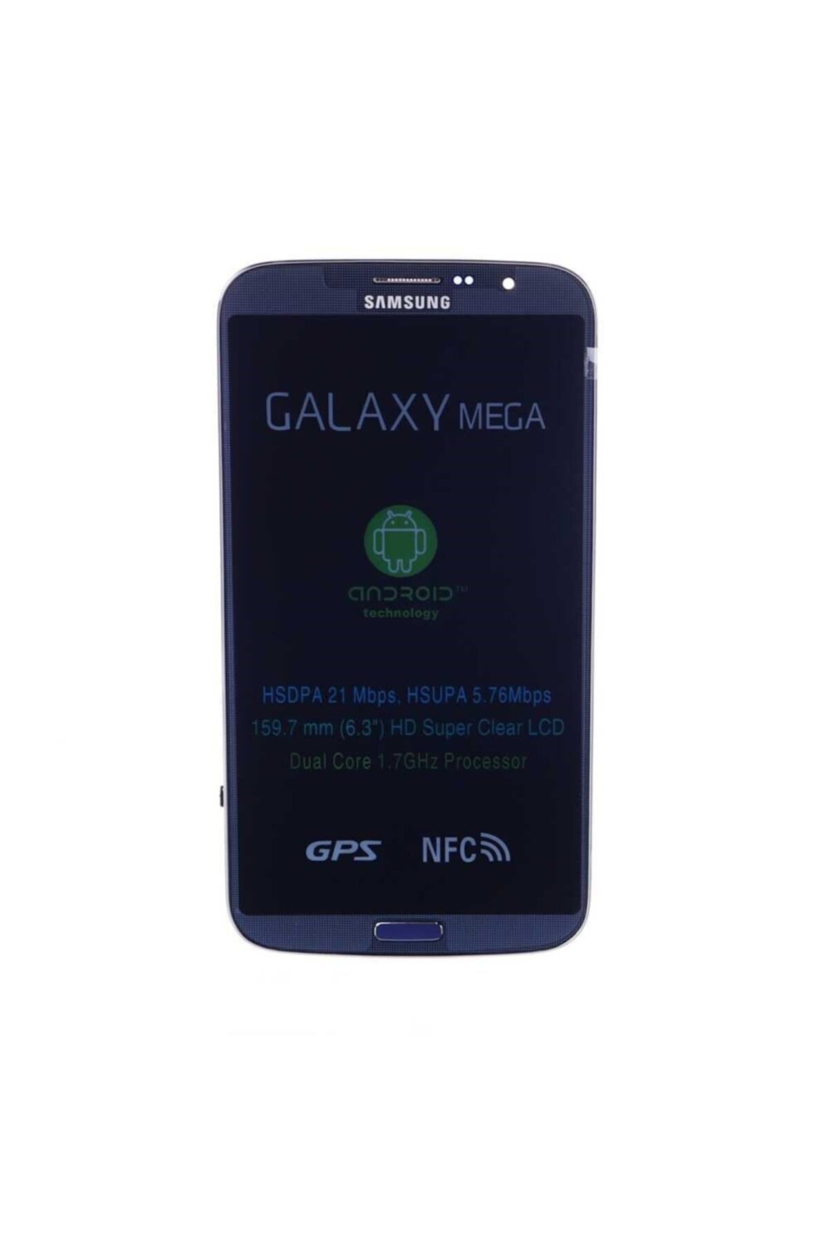 Parça Bankası Samsung Galaxy Mega I9200 Lcd Ekran Dokunmatik Revizyonlu Gri