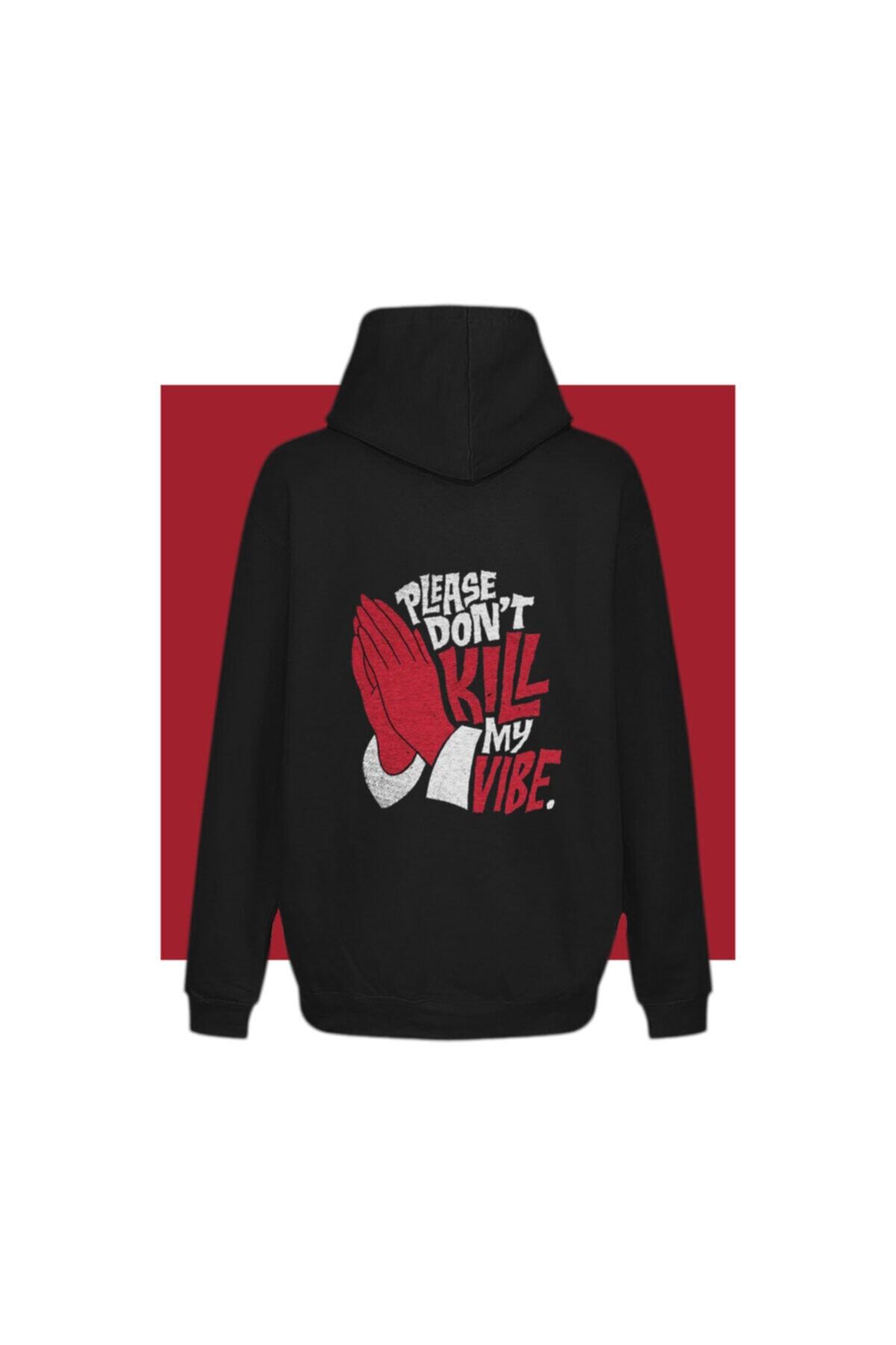 cuxcom - Kill My Vibe Oversize Unisex Hoodie