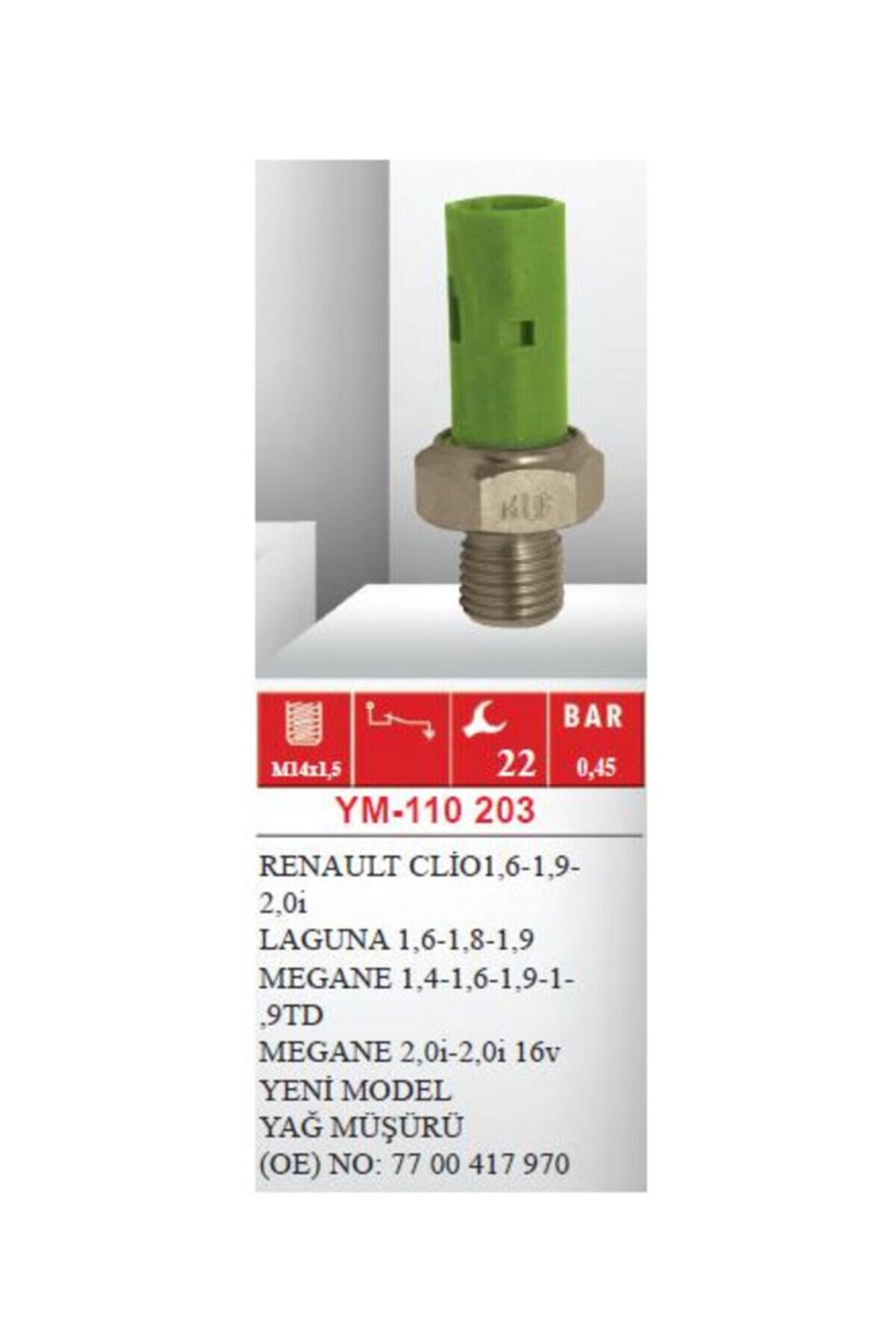 KLF Yağ Müşürü Clıo 2 Iı Kangoo Laguna I-ıı 1-2 Master 2 Iı Megane 1 K110203