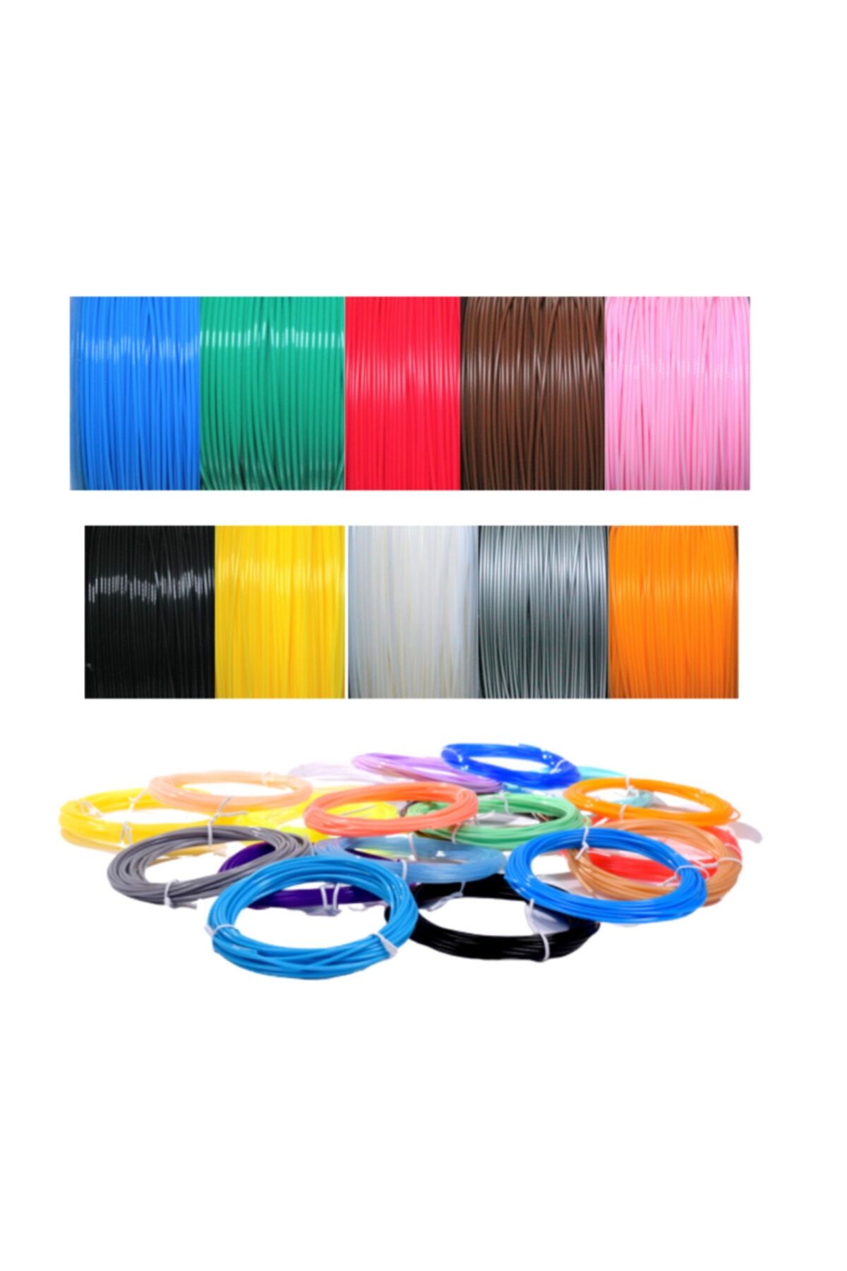 Matafilament 3d Kalem Filament 10 Renk 30mt Small Paket Pla