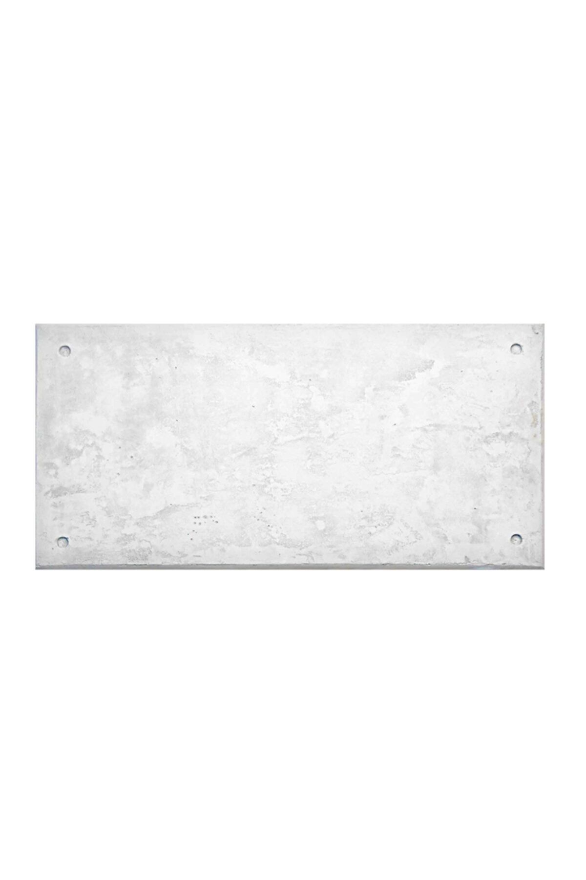 STONE PANEL Hormigon - Poliüretan Beton Görünümlü Duvar Paneli 5 Adet - Blancura Rengi